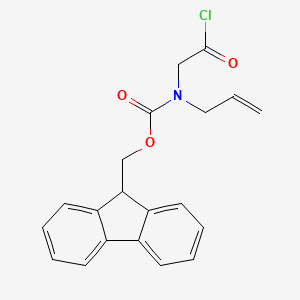 (9H-Fluoren-9-yl)methylallyl(2-chloro-2-oxoethyl)carbamate