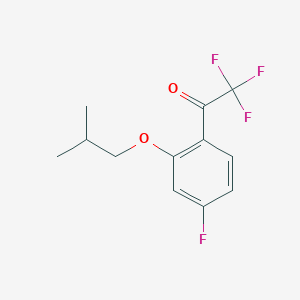 2,2,2-Trifluoro-1-(4-fluoro-2-isobutoxyphenyl)ethanone