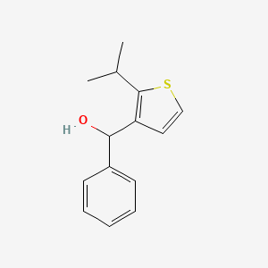 (2-Isopropylthiophen-3-yl)(phenyl)methanol