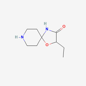 2-Ethyl-1-oxa-4,8-diazaspiro[4.5]decan-3-one