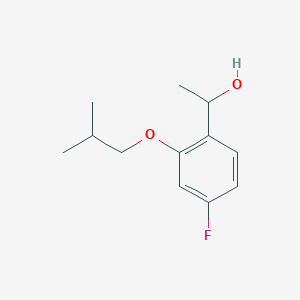 1-(4-Fluoro-2-isobutoxyphenyl)ethanol