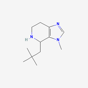 4-(2,2-Dimethylpropyl)-3-methyl-3H,4H,5H,6H,7H-imidazo[4,5-c]pyridine