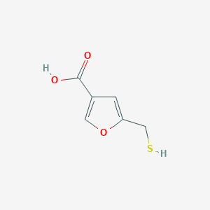 5-(Mercaptomethyl)furan-3-carboxylic acid