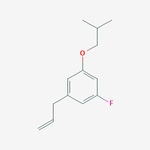 1-Allyl-3-fluoro-5-isobutoxybenzene