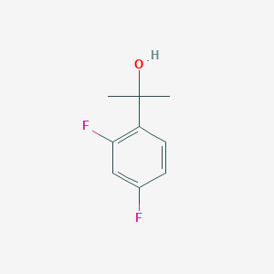 molecular formula C9H10F2O B130823 2-(2,4-二氟苯基)丙烷-2-醇 CAS No. 51788-81-9