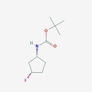 Tert-butyl ((1R,3S)-3-fluorocyclopentyl)carbamate