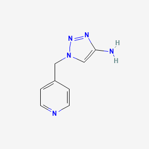 1-(Pyridin-4-ylmethyl)-1H-1,2,3-triazol-4-amine