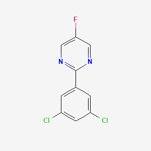 2-(3,5-Dichlorophenyl)-5-fluoropyrimidine