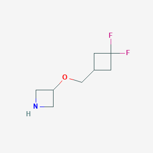 3-[(3,3-Difluorocyclobutyl)methoxy]azetidine