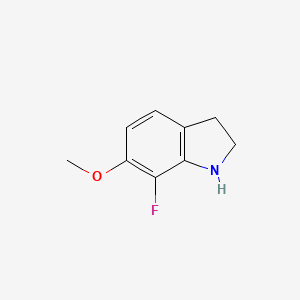 7-Fluoro-6-methoxy-2,3-dihydro-1H-indole