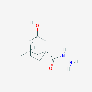 molecular formula C11H18N2O2 B1308245 3-Hydroxyadamantane-1-carbohydrazide CAS No. 68435-09-6