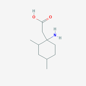 2-(1-Amino-2,4-dimethylcyclohexyl)acetic acid