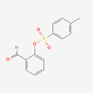 molecular formula C14H12O4S B1308260 2-Formylphenyl 4-methylbenzenesulfonate CAS No. 19820-56-5