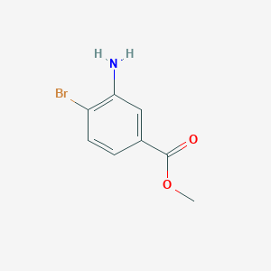 molecular formula C8H8BrNO2 B1308262 Methyl 3-amino-4-bromobenzoate CAS No. 46064-79-3
