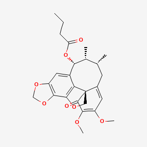 molecular formula C26H30O8 B13082636 Kadsulignan H 