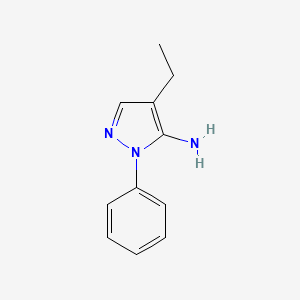 4-ethyl-1-phenyl-1H-pyrazol-5-amine