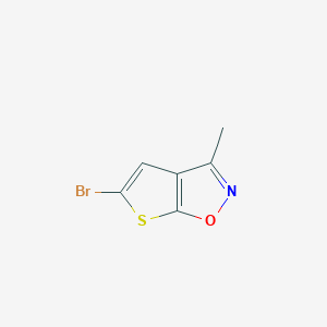 5-Bromo-3-methylthieno[3,2-d]isoxazole