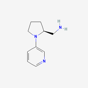 1-[(2S)-1-(3-Pyridinyl)-2-pyrrolidinyl]methanamine