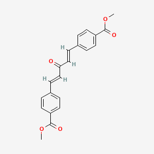 Dimethyl 4,4'-((1E,4E)-3-oxopenta-1,4-diene-1,5-diyl)dibenzoate