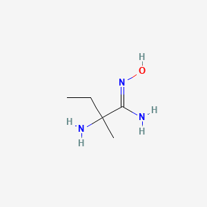 2-amino-N'-hydroxy-2-methylbutanimidamide