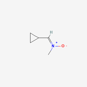 (E)-(cyclopropylmethylidene)(methyl)oxidoazanium