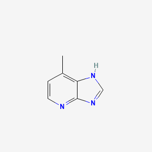 molecular formula C7H7N3 B1308285 7-甲基-3H-咪唑并[4,5-b]吡啶 CAS No. 27582-20-3