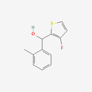 (3-Fluorothiophen-2-yl)(o-tolyl)methanol