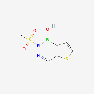 2-(Methylsulfonyl)thieno[3,2-d][1,2,3]diazaborinin-1(2h)-ol