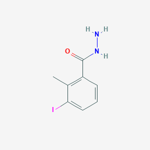 molecular formula C8H9IN2O B1308289 3-碘代-2-甲基苯甲酰肼 CAS No. 1023473-93-9