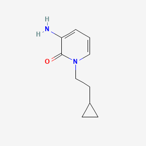 3-Amino-1-(2-cyclopropylethyl)-1,2-dihydropyridin-2-one