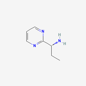 (1R)-1-(pyrimidin-2-yl)propan-1-amine