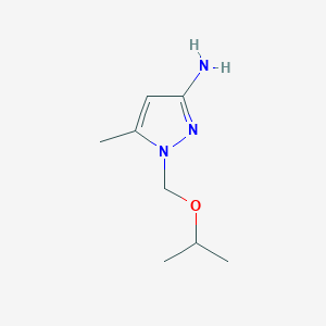 5-Methyl-1-[(propan-2-yloxy)methyl]-1H-pyrazol-3-amine