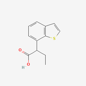 2-(1-Benzothiophen-7-yl)butanoic acid