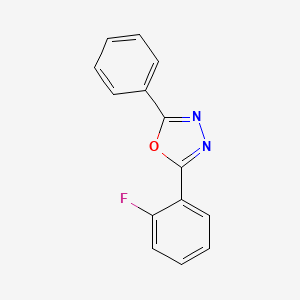 2-(2-Fluorophenyl)-5-phenyl-1,3,4-oxadiazole