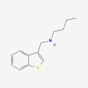 (1-Benzothiophen-3-ylmethyl)(butyl)amine