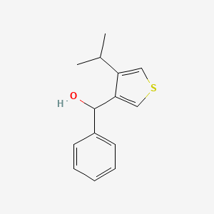 (4-Isopropylthiophen-3-yl)(phenyl)methanol