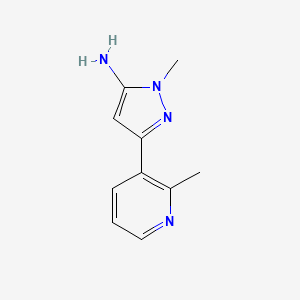 1-Methyl-3-(2-methylpyridin-3-yl)-1H-pyrazol-5-amine