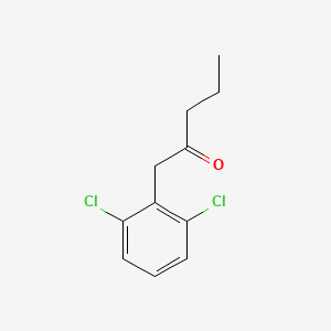 1-(2,6-Dichlorophenyl)pentan-2-one