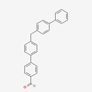 4'-([1,1'-Biphenyl]-4-ylmethyl)-[1,1'-biphenyl]-4-carbaldehyde