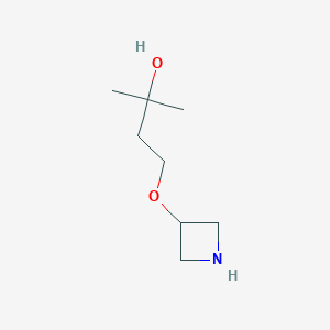 4-(Azetidin-3-yloxy)-2-methylbutan-2-ol