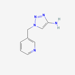 1-(Pyridin-3-ylmethyl)-1H-1,2,3-triazol-4-amine