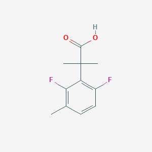 2-(2,6-Difluoro-3-methylphenyl)-2-methylpropanoic acid