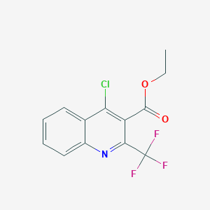 Ethyl 4-chloro-2-(trifluoromethyl)quinoline-3-carboxylate