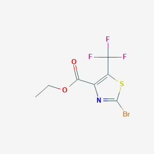 Ethyl2-bromo-5-(trifluoromethyl)thiazole-4-carboxylate