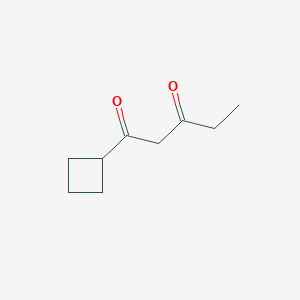 1-Cyclobutylpentane-1,3-dione