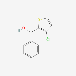 (3-Chlorothiophen-2-yl)(phenyl)methanol