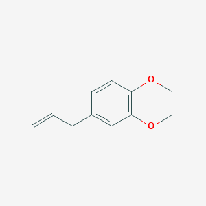 molecular formula C11H12O2 B1308347 3-[(3,4-Ethylenedioxy)phenyl]-1-propene CAS No. 58169-24-7
