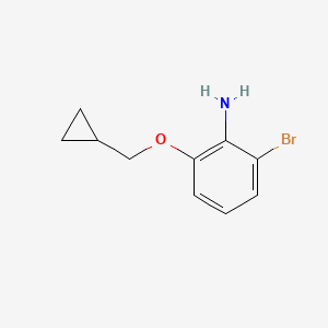 2-Bromo-6-(cyclopropylmethoxy)aniline