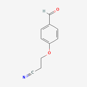 3-(4-Formylphenoxy)propanenitrile