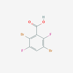 2,5-Dibromo-3,6-difluorobenzoic acid